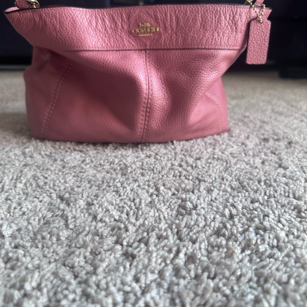 Beautiful pink Coach purse